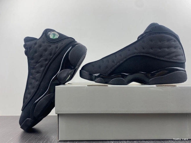 Rep Husky Cat Retro 13 Air Jordan 414571-011 Black 0811